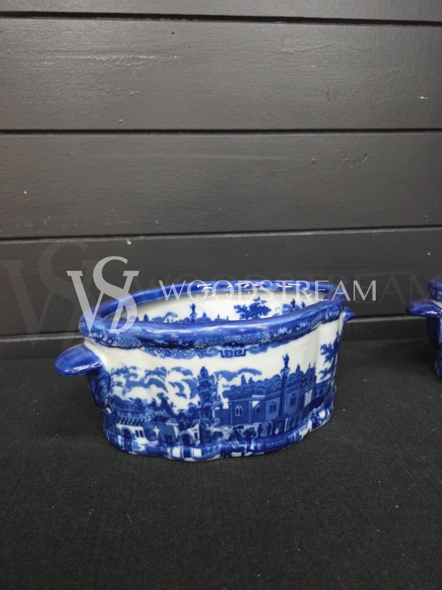 Ваза/Вазон/Кашпо в стиле Делф 2 штуки