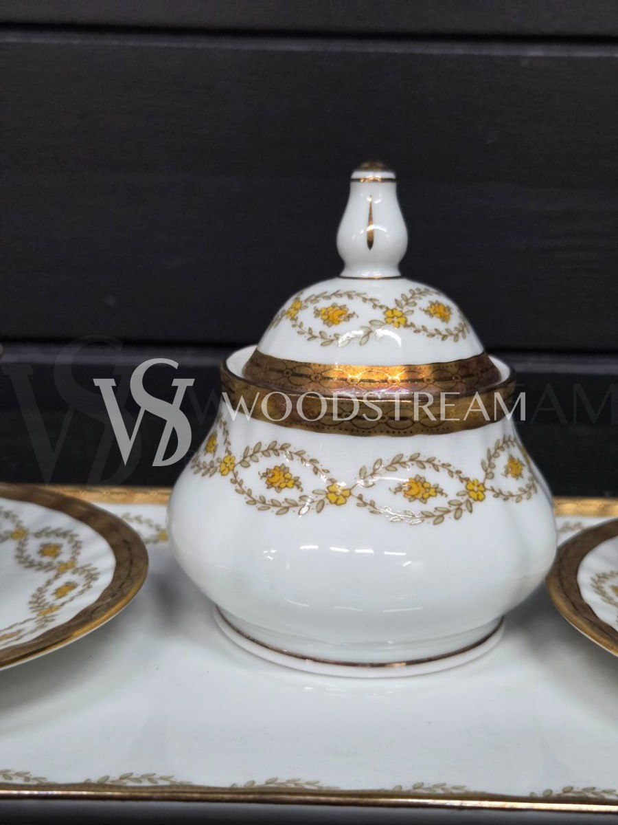 Сервиз чайный/кофейный на 2 персоны на подносе