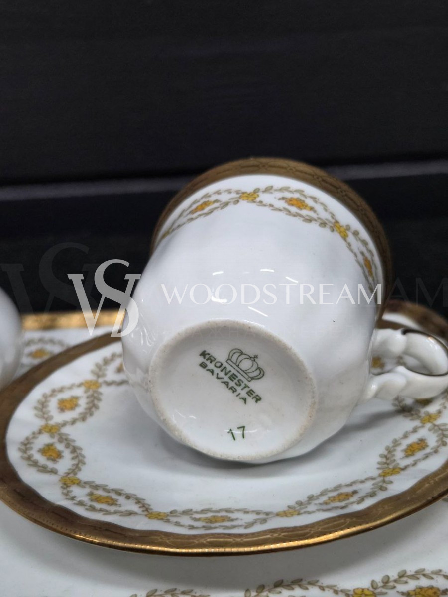 Сервиз чайный/кофейный на 2 персоны на подносе