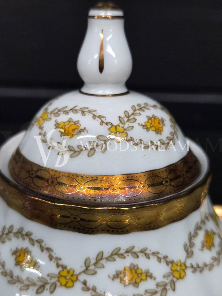 Сервиз чайный/кофейный на 2 персоны на подносе