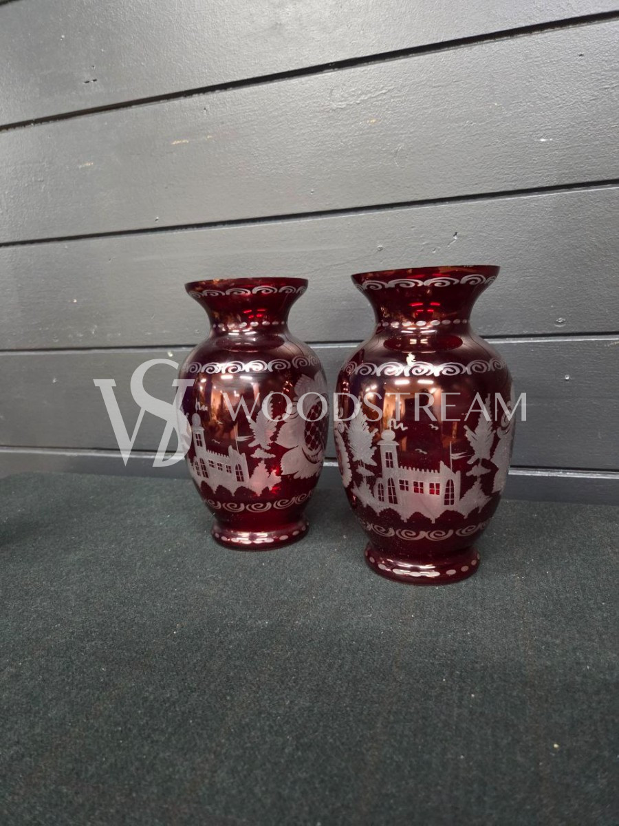 Ваза винтажная 2 штуки