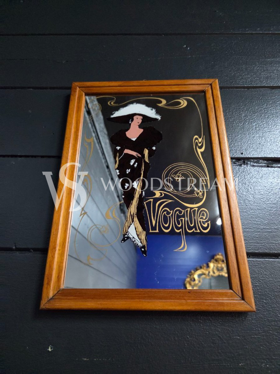 Картина зеркальная/Зеркало настенное с рисунком Девушка