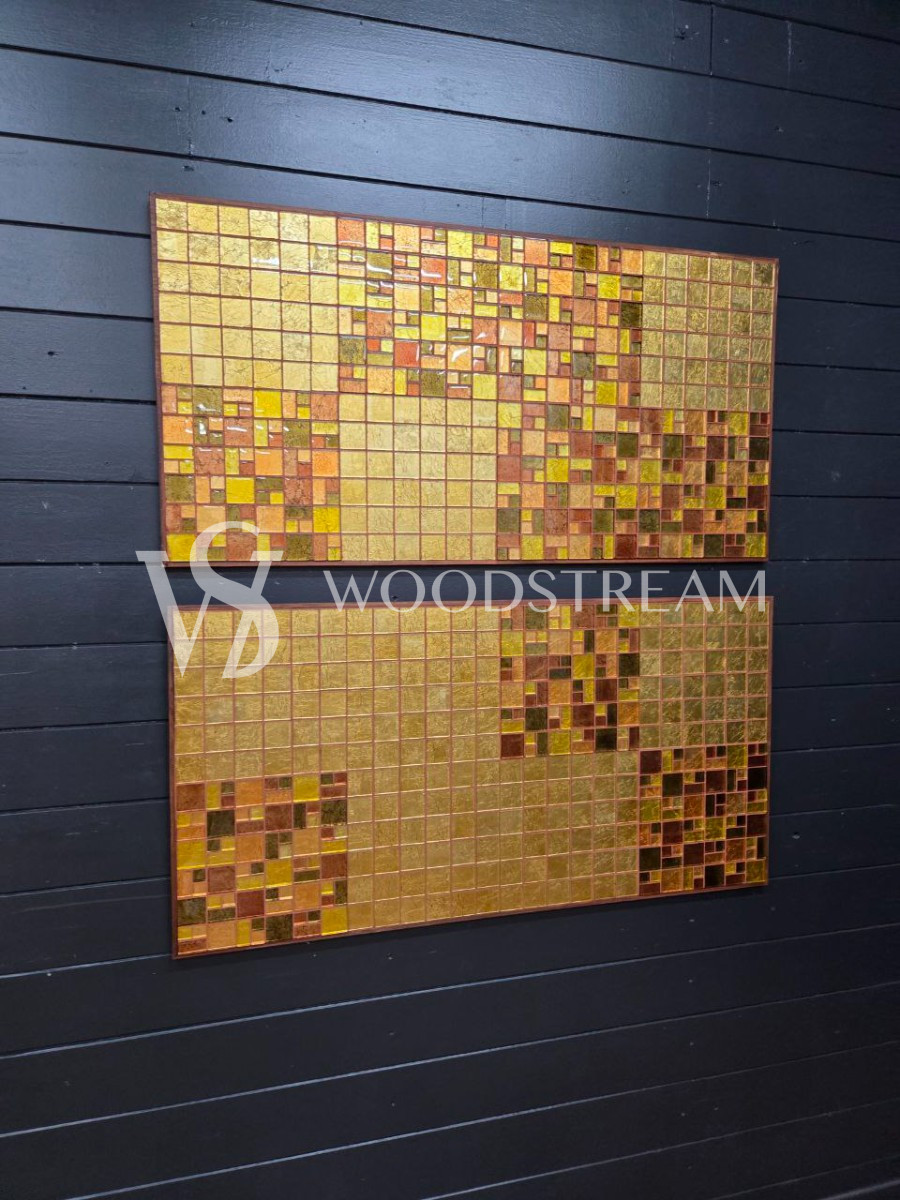 Панель/Панно настенное декоративное/Плитка 2 штуки