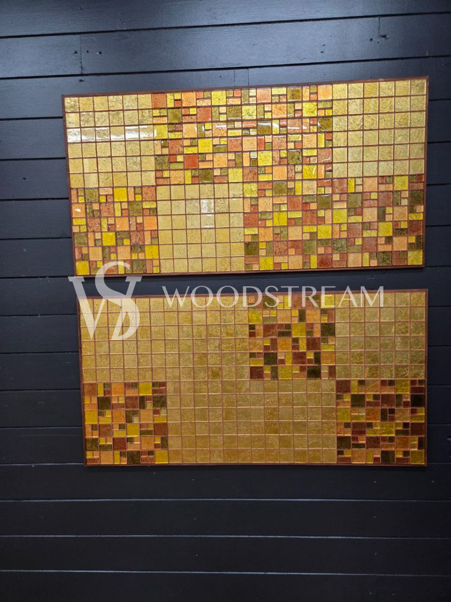 Панель/Панно настенное декоративное/Плитка 2 штуки