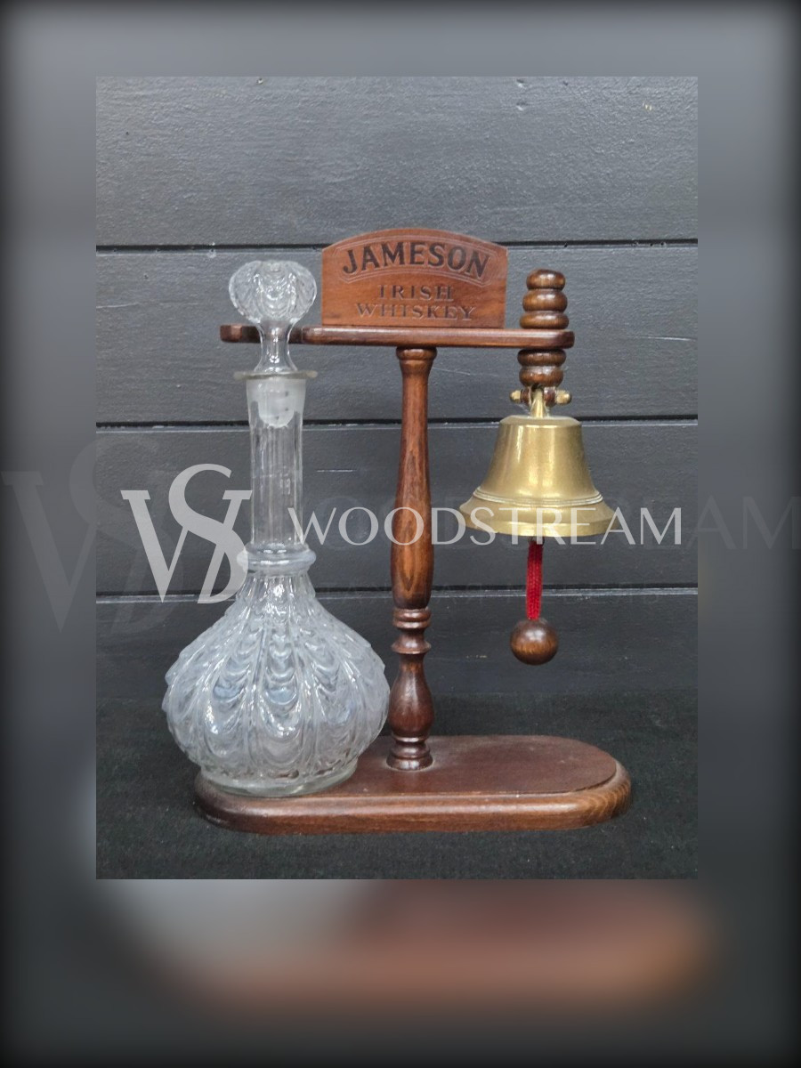 Набор для виски: Графин/Декантер на Подставке с колоколом