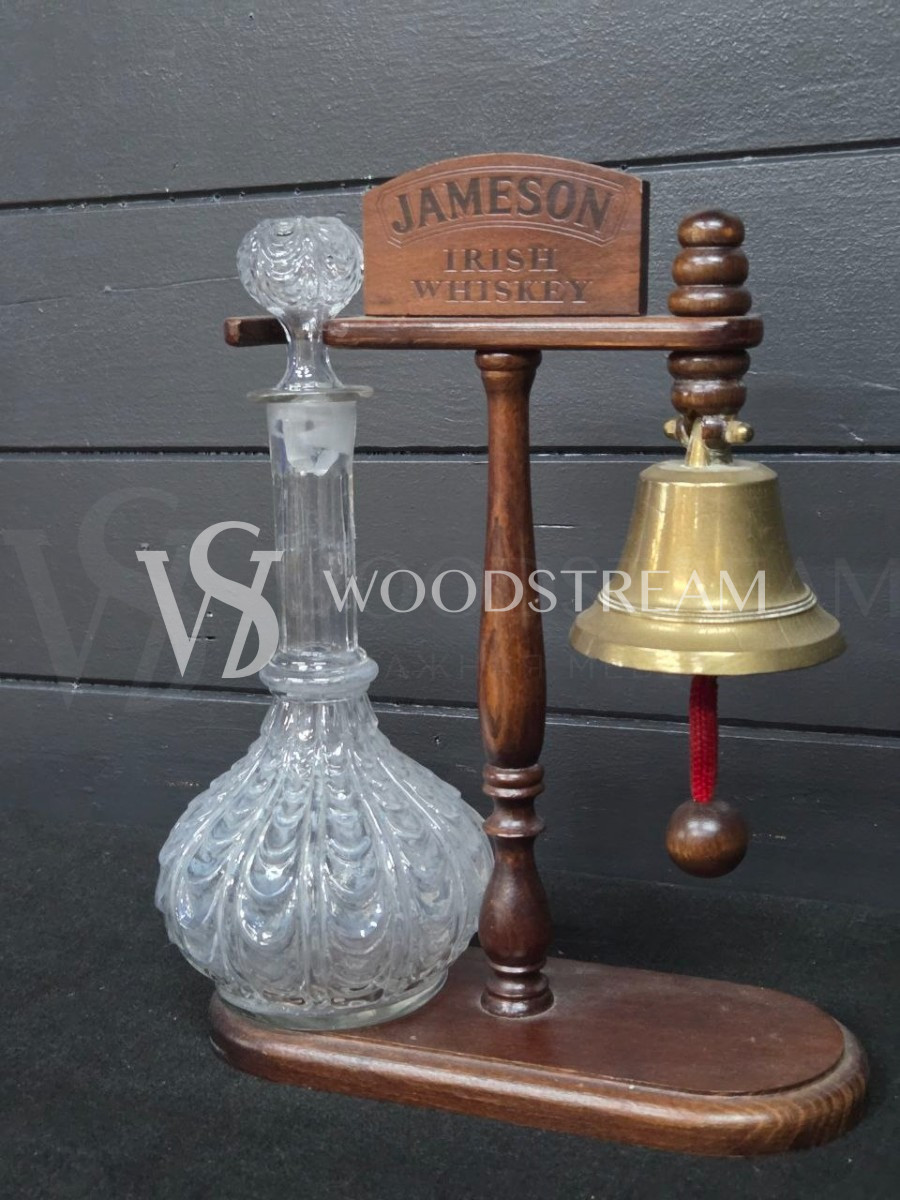 Набор для виски: Графин/Декантер на Подставке с колоколом
