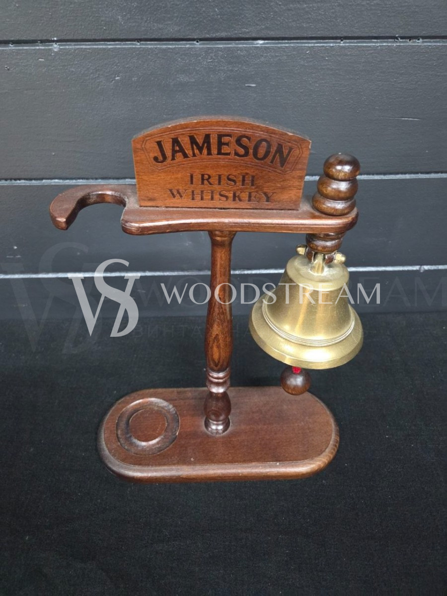 Набор для виски: Графин/Декантер на Подставке с колоколом