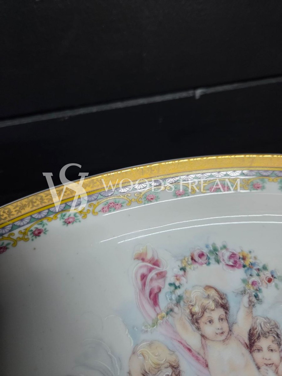 Набор обеденный: Поднос/Блюдо и Тарелка 5 штук Limoges