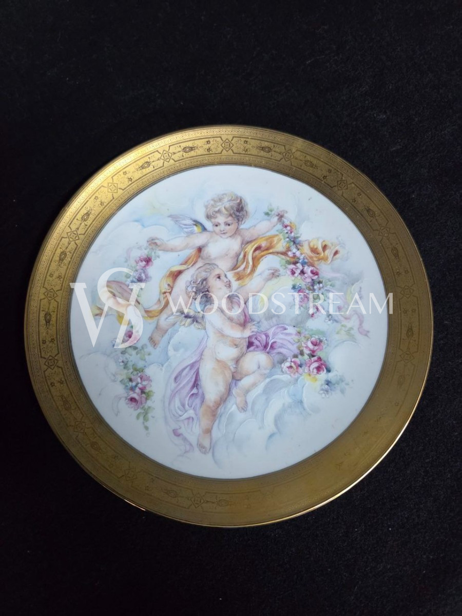 Набор обеденный: Поднос/Блюдо и Тарелка 5 штук Limoges