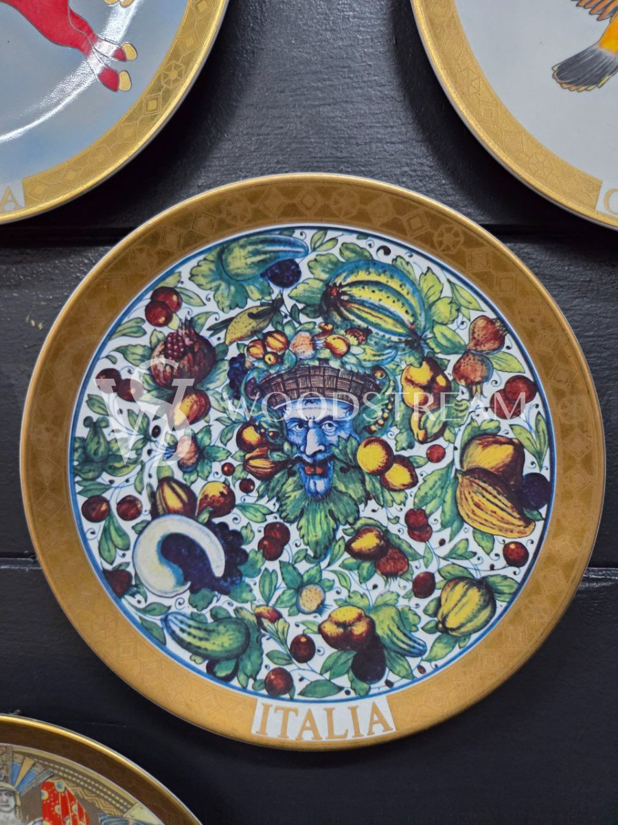 Набор: Тарелка декоративная The World collection 6 штук