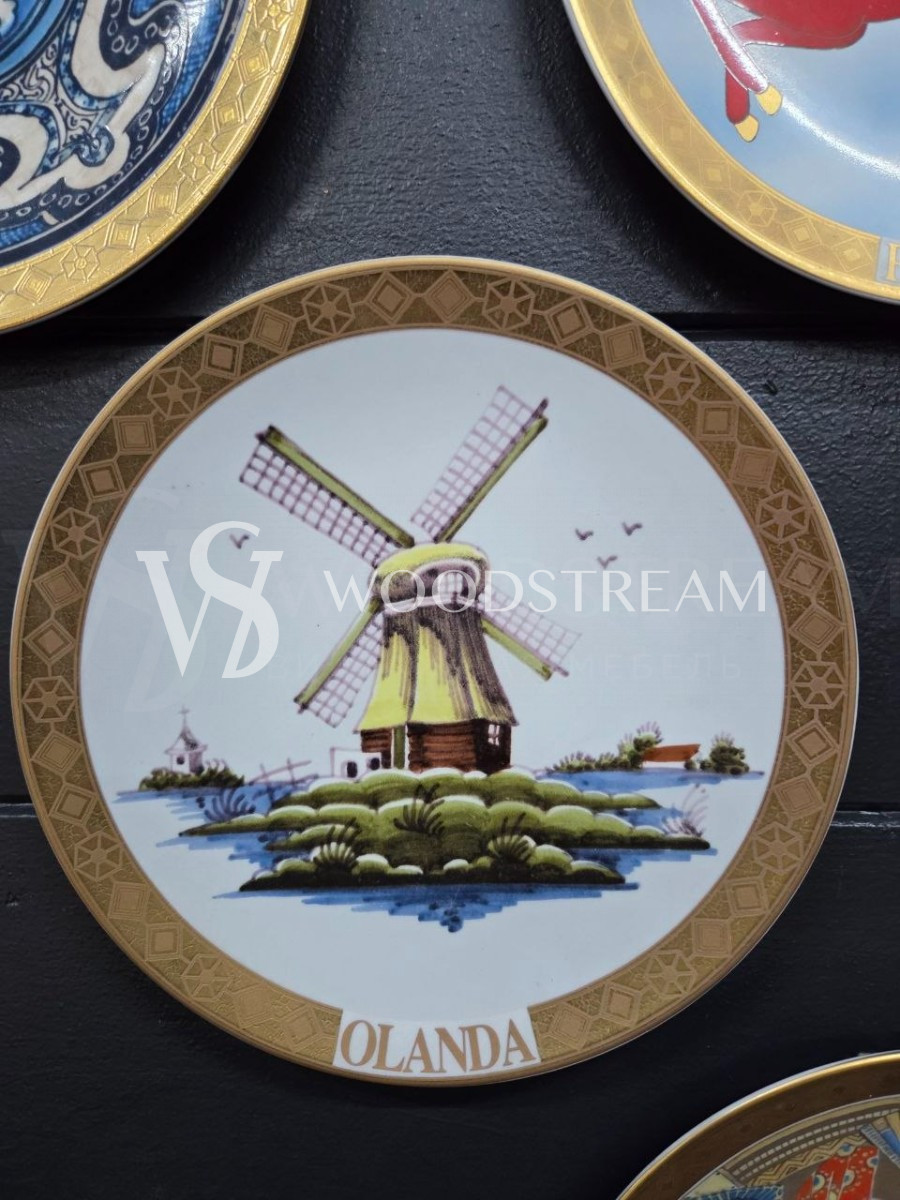 Набор: Тарелка декоративная The World collection 6 штук