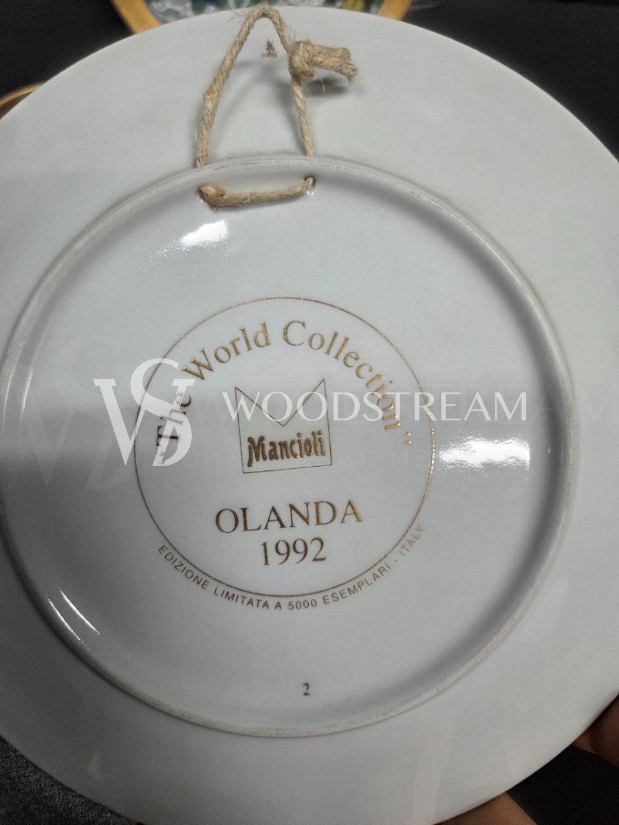 Набор: Тарелка декоративная The World collection 6 штук