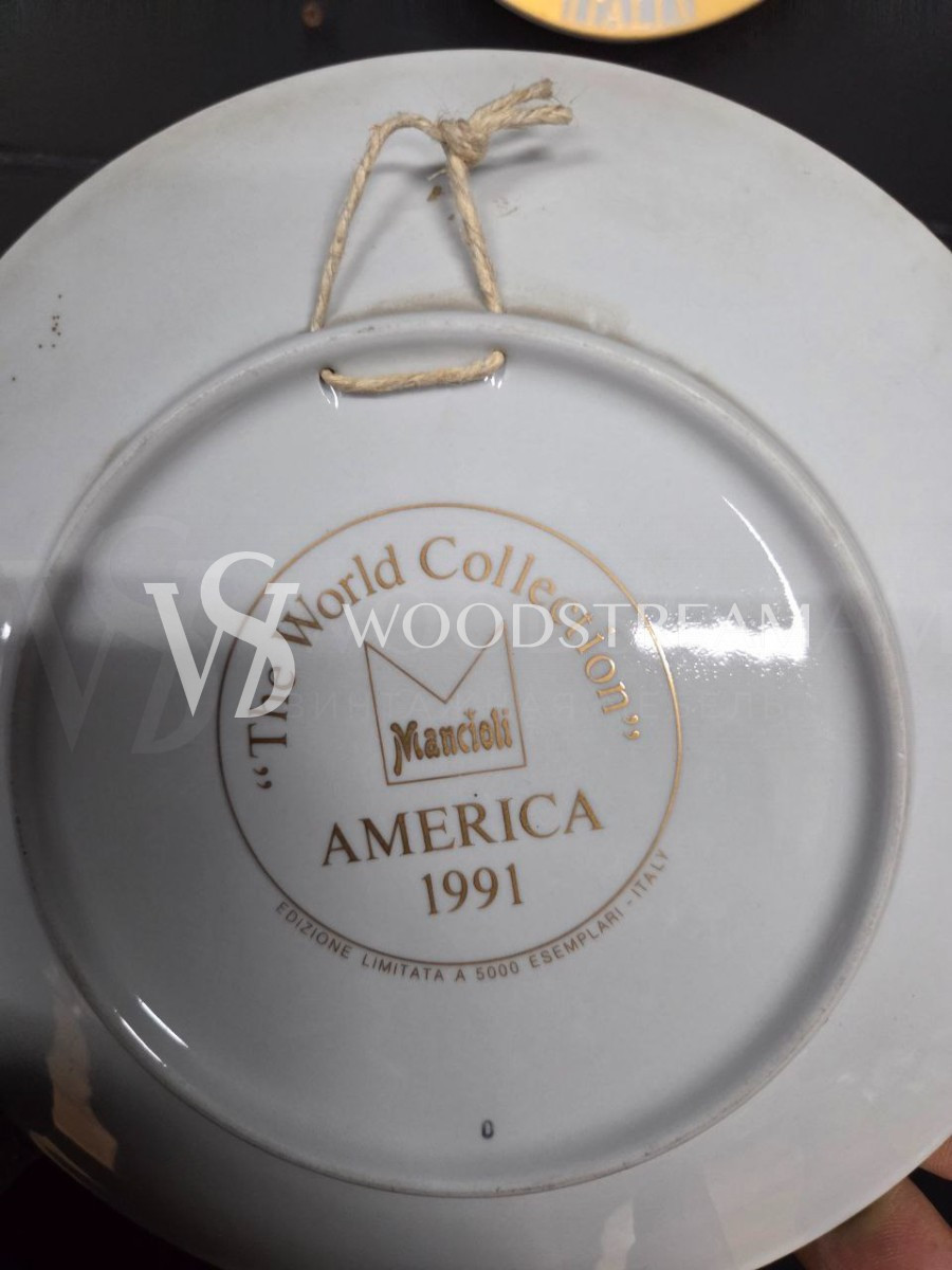 Набор: Тарелка декоративная The World collection 6 штук