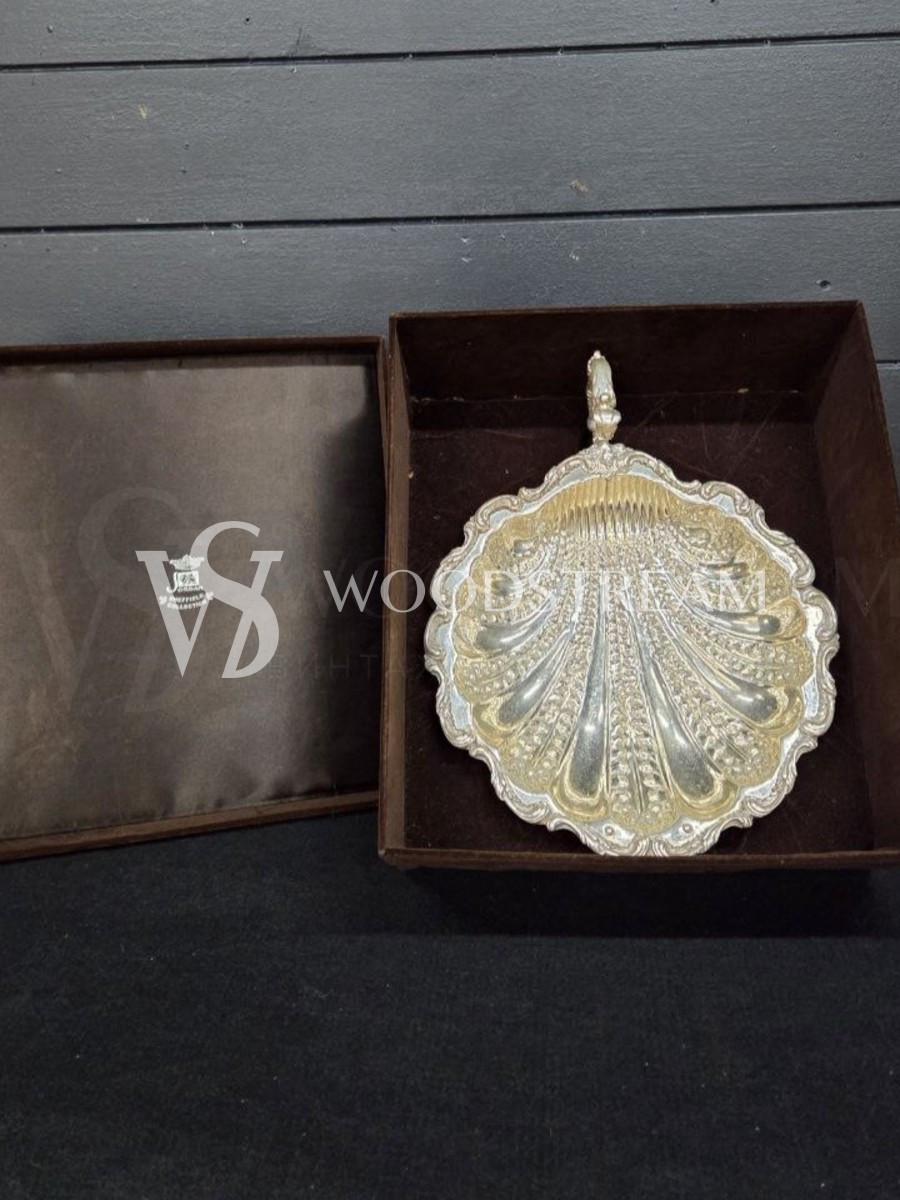 Тарелка/блюдо/икорница/конфетница в форме ракушки в оригинальной упаковке