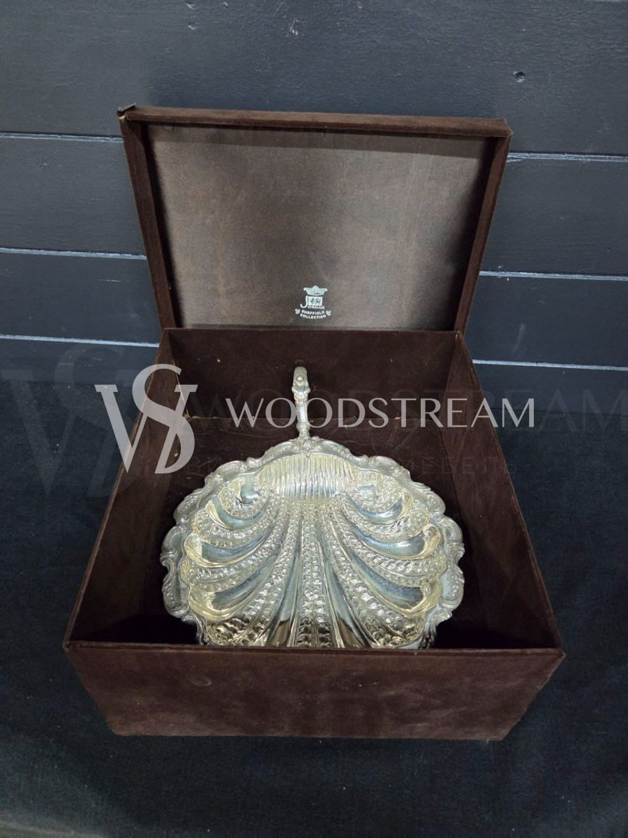 Тарелка/блюдо/икорница/конфетница в форме ракушки в оригинальной упаковке