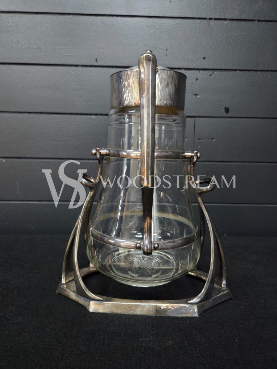 Набор: Кувшин/Декантер и бокал 2 штуки на подставке