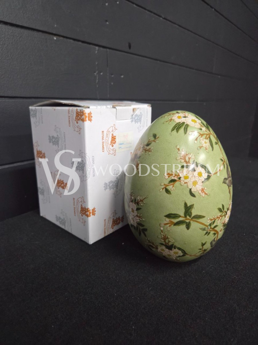 Декоративный элемент/Яйцо в стиле шинуазри в оригинальной упаковке