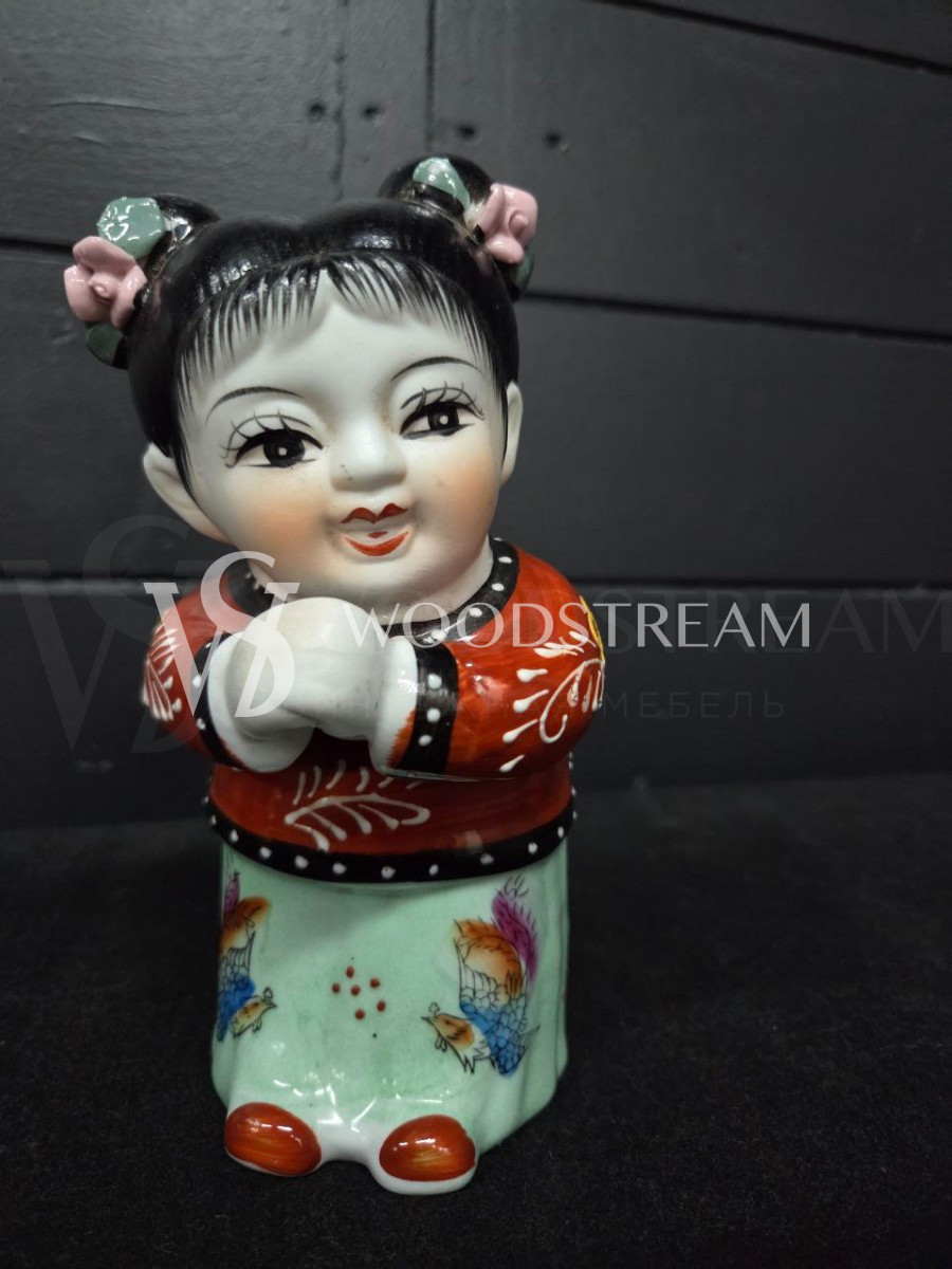 Статуэтка/Фигурка в стиле шинуазри Мальчик и Девочка