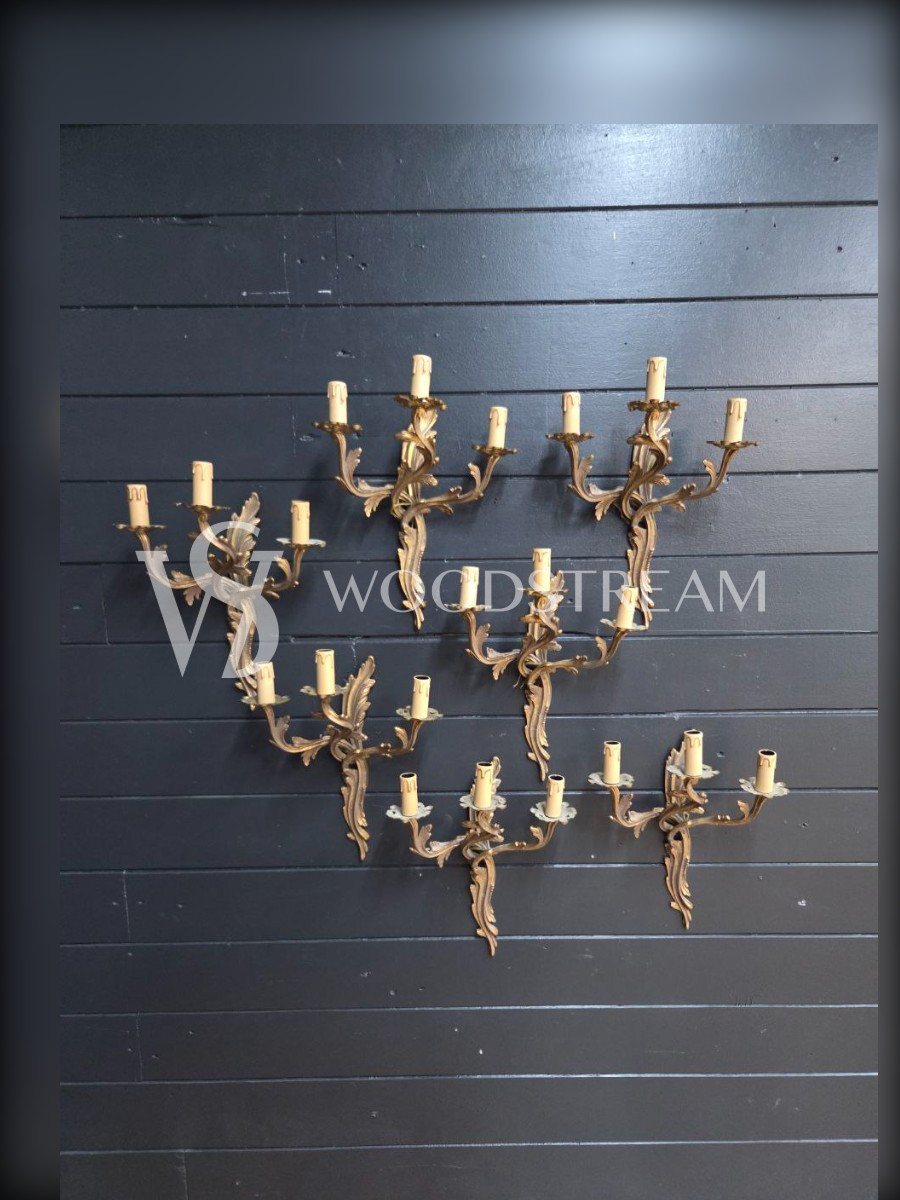 Комплект: Бра винтажное 7 штук