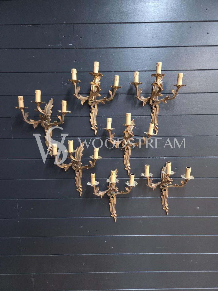 Комплект: Бра винтажное 7 штук