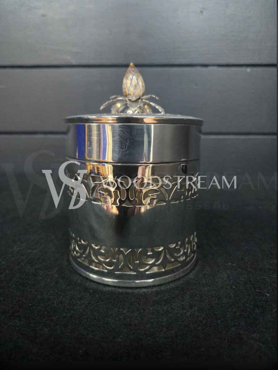 Банка/Ваза с крышкой/Конфетница винтажная