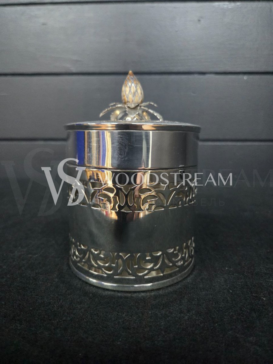 Банка/Ваза с крышкой/Конфетница винтажная