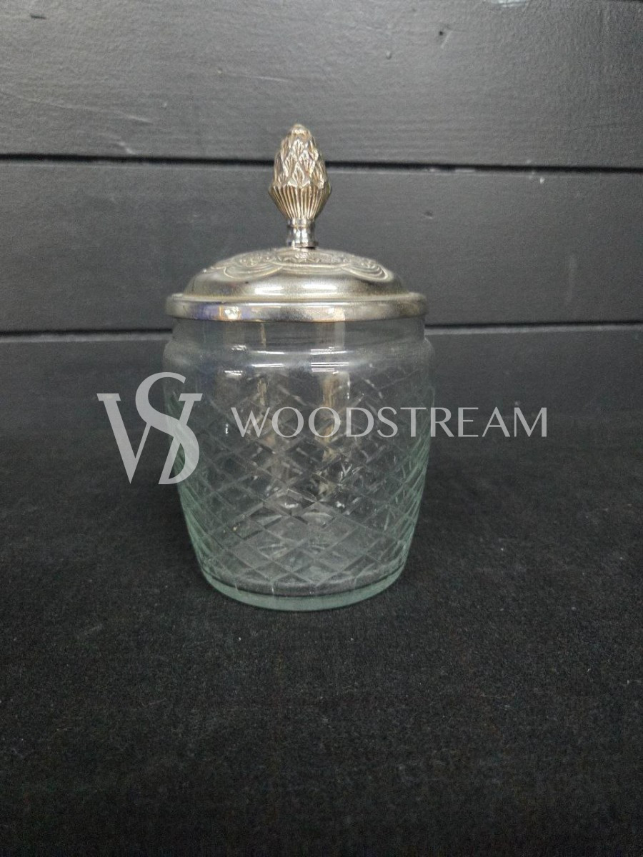 Банка/Ваза с крышкой/Конфетница винтажная