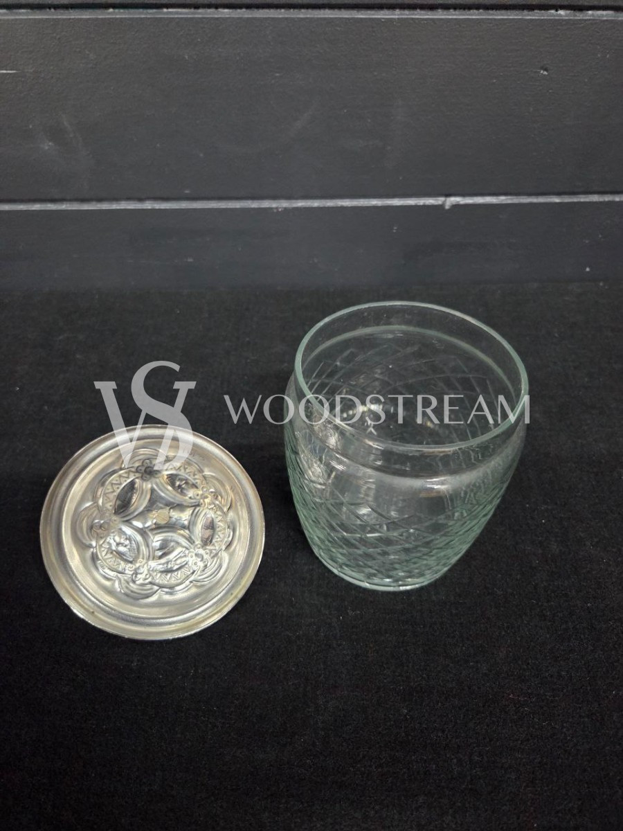 Банка/Ваза с крышкой/Конфетница винтажная