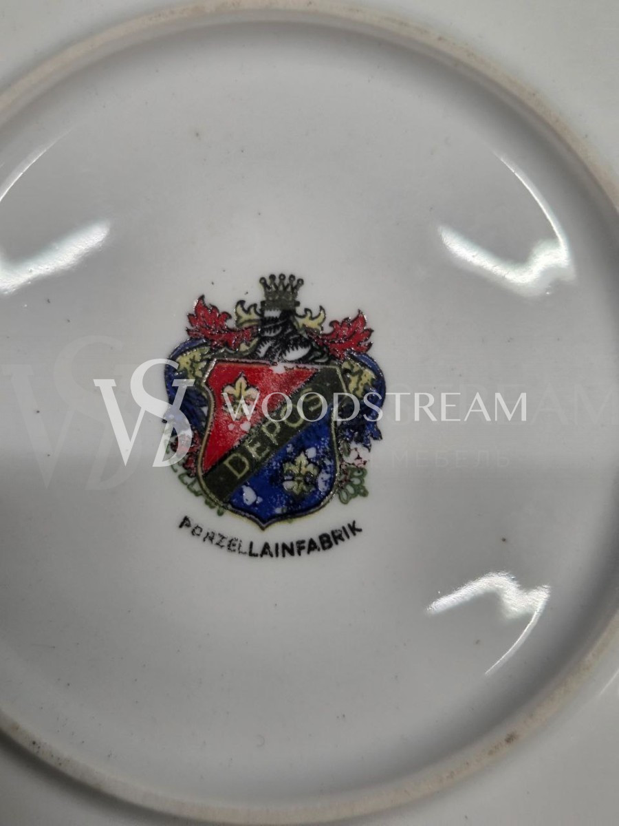 Блюдо с крышкой/Супница и Тарелка винтажная Bavaria