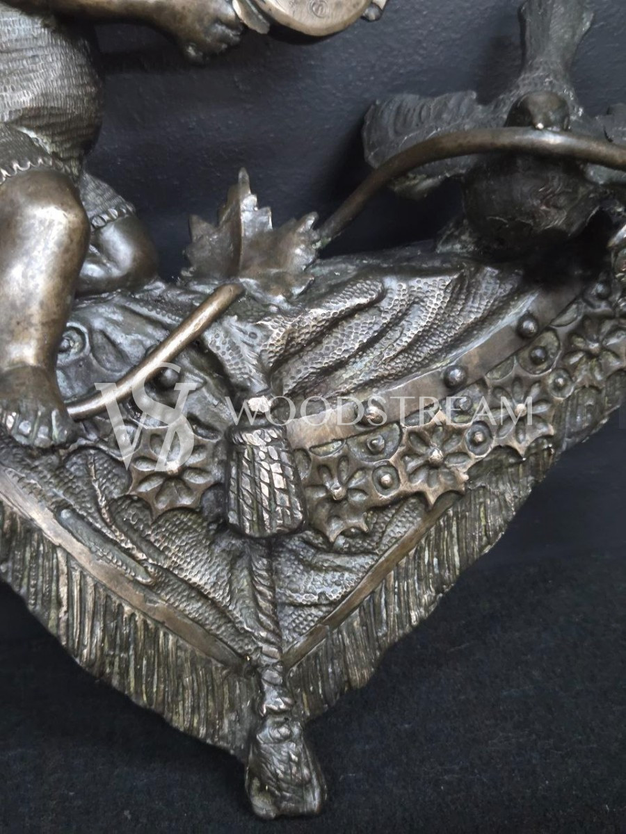 Декоративный элемент/Накладка с путти/Музыкант 2 штуки