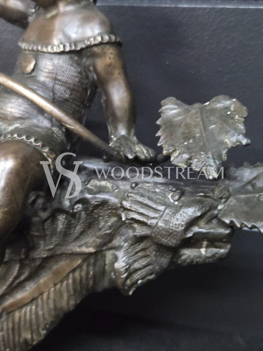 Декоративный элемент/Накладка с путти/Музыкант 2 штуки