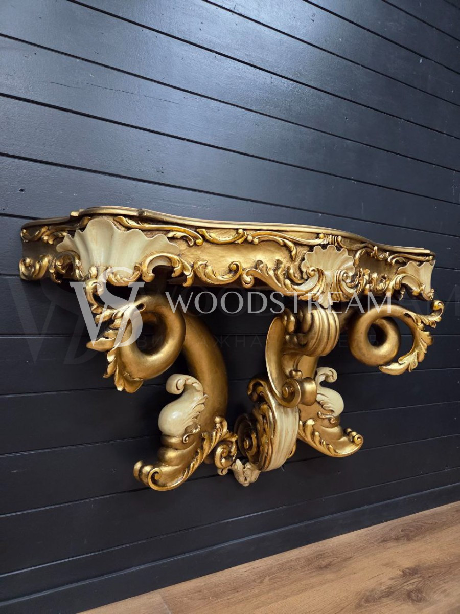 Консоль в стиле венецианского барокко