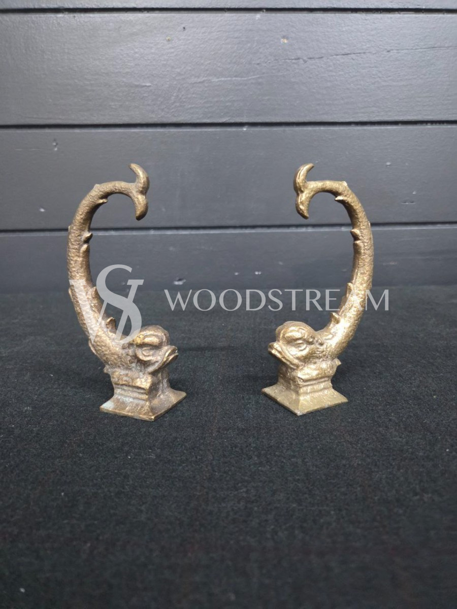 Декоративный элемент/Фурнитура/Крючок/Вешалка в стиле ампир 2 штуки