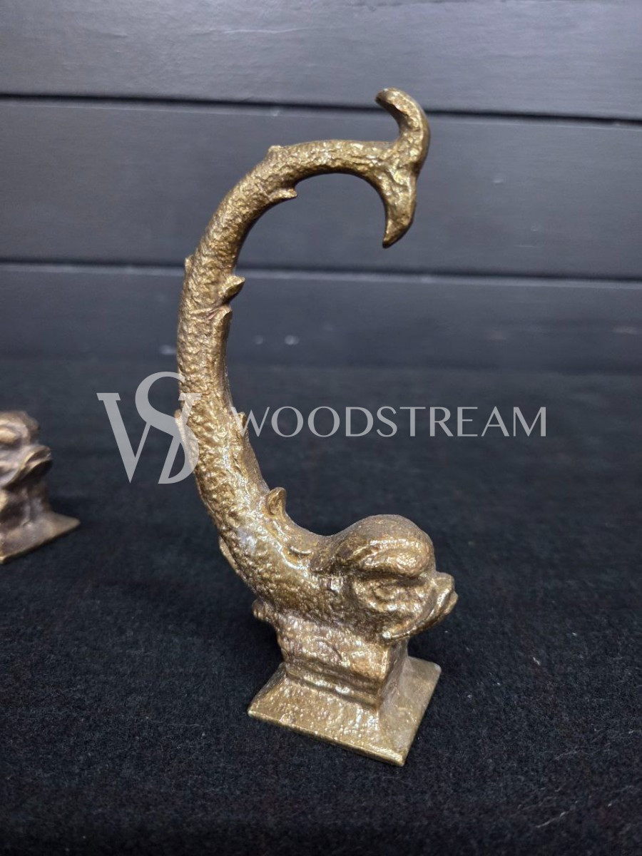 Декоративный элемент/Фурнитура/Крючок/Вешалка в стиле ампир 2 штуки