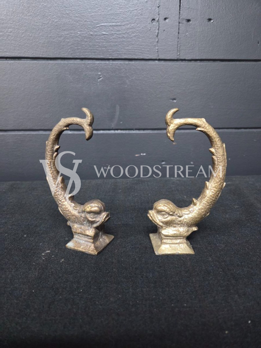 Декоративный элемент/Фурнитура/Крючок/Вешалка в стиле ампир 2 штуки