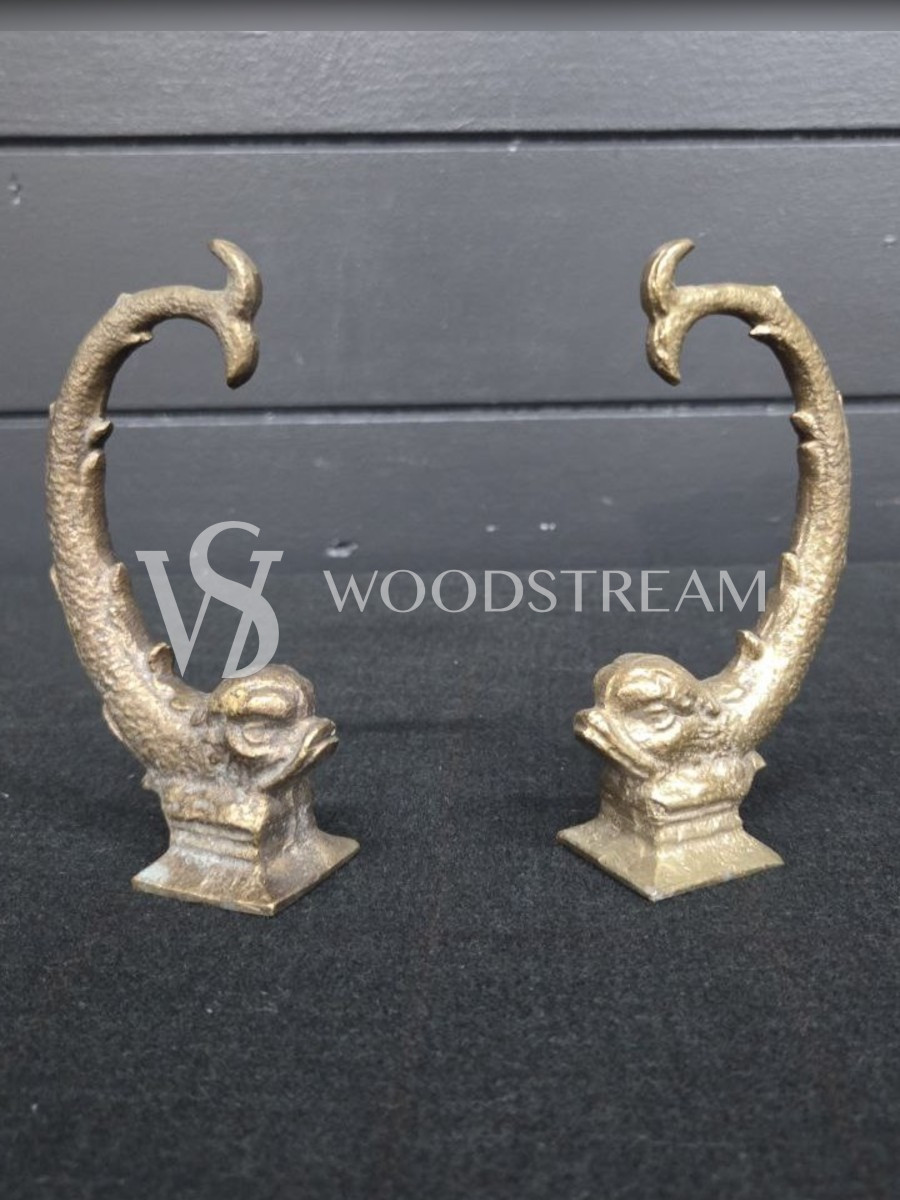 Декоративный элемент/Фурнитура/Крючок/Вешалка в стиле ампир 2 штуки