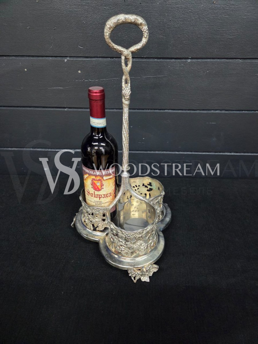 Подставка для бутылок винтажная