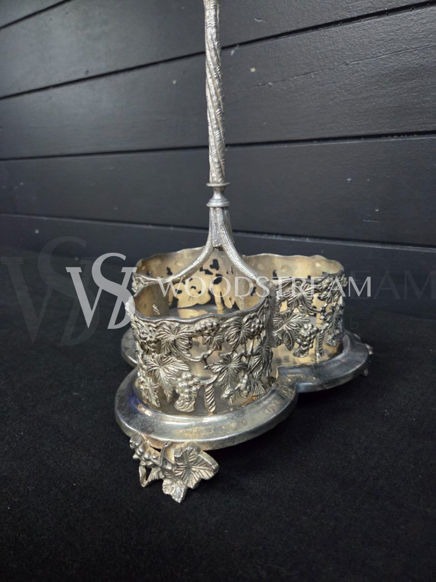 Подставка для бутылок винтажная