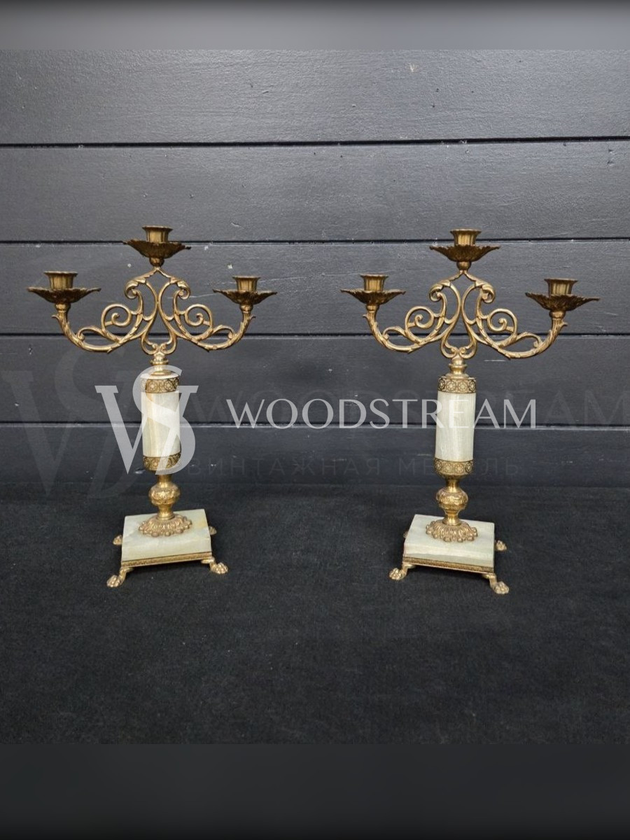 Подсвечник в стиле ампир 2 штуки