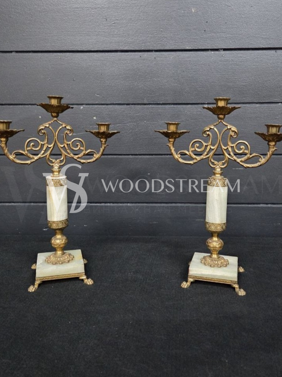 Подсвечник в стиле ампир 2 штуки