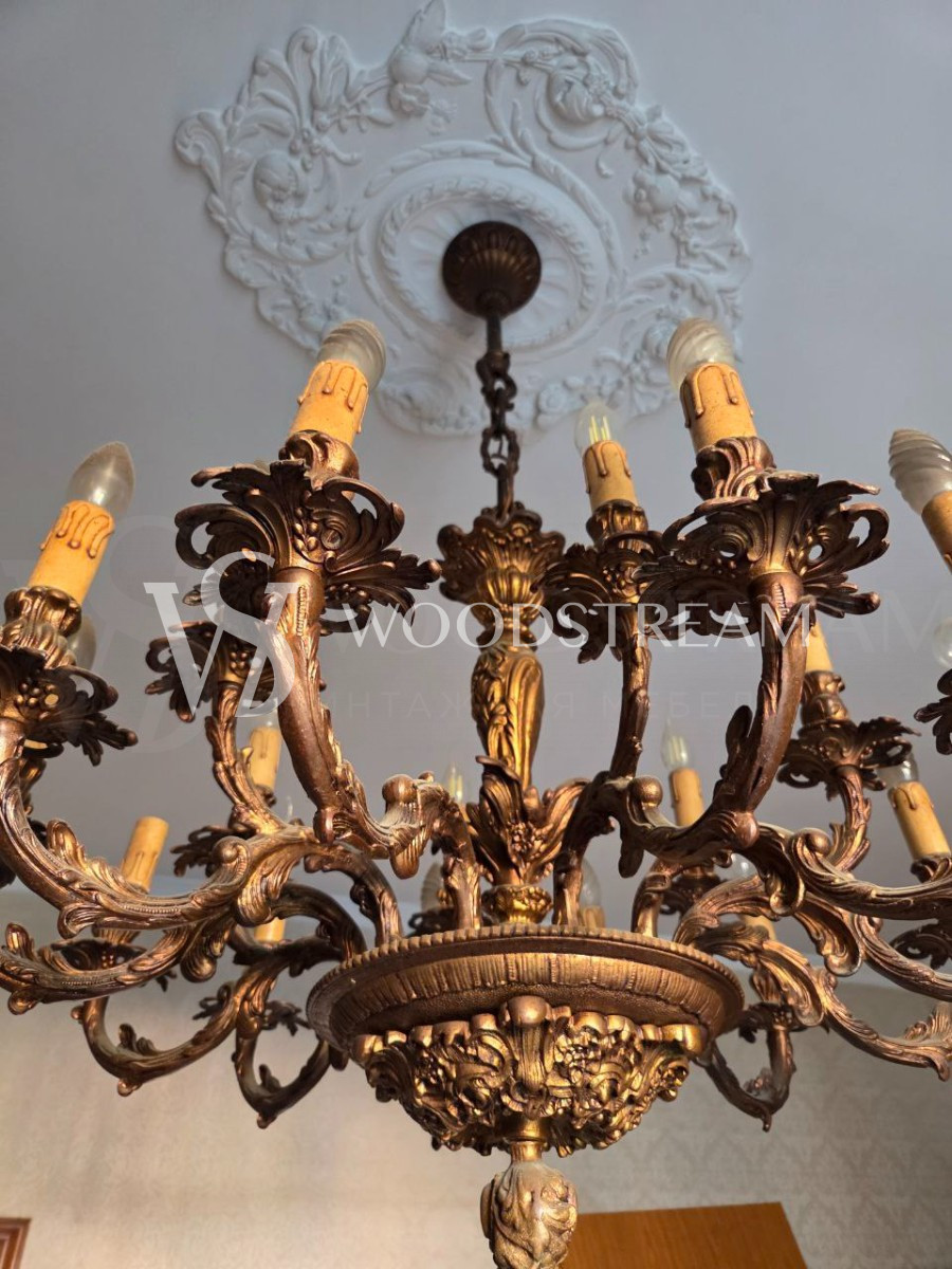 Люстра винтажная