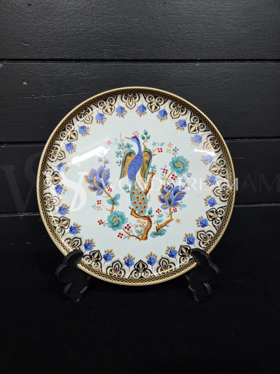 Тарелка декоративная винтажная