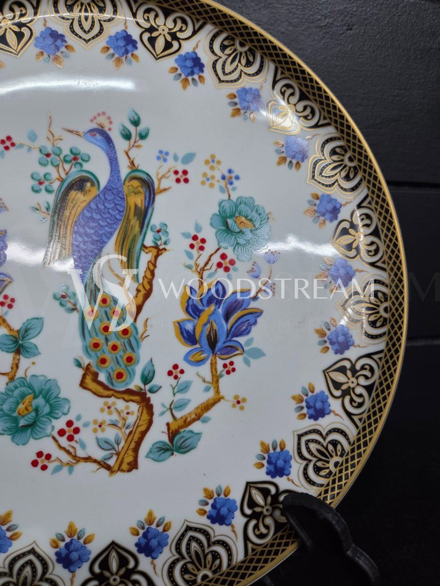 Тарелка декоративная винтажная