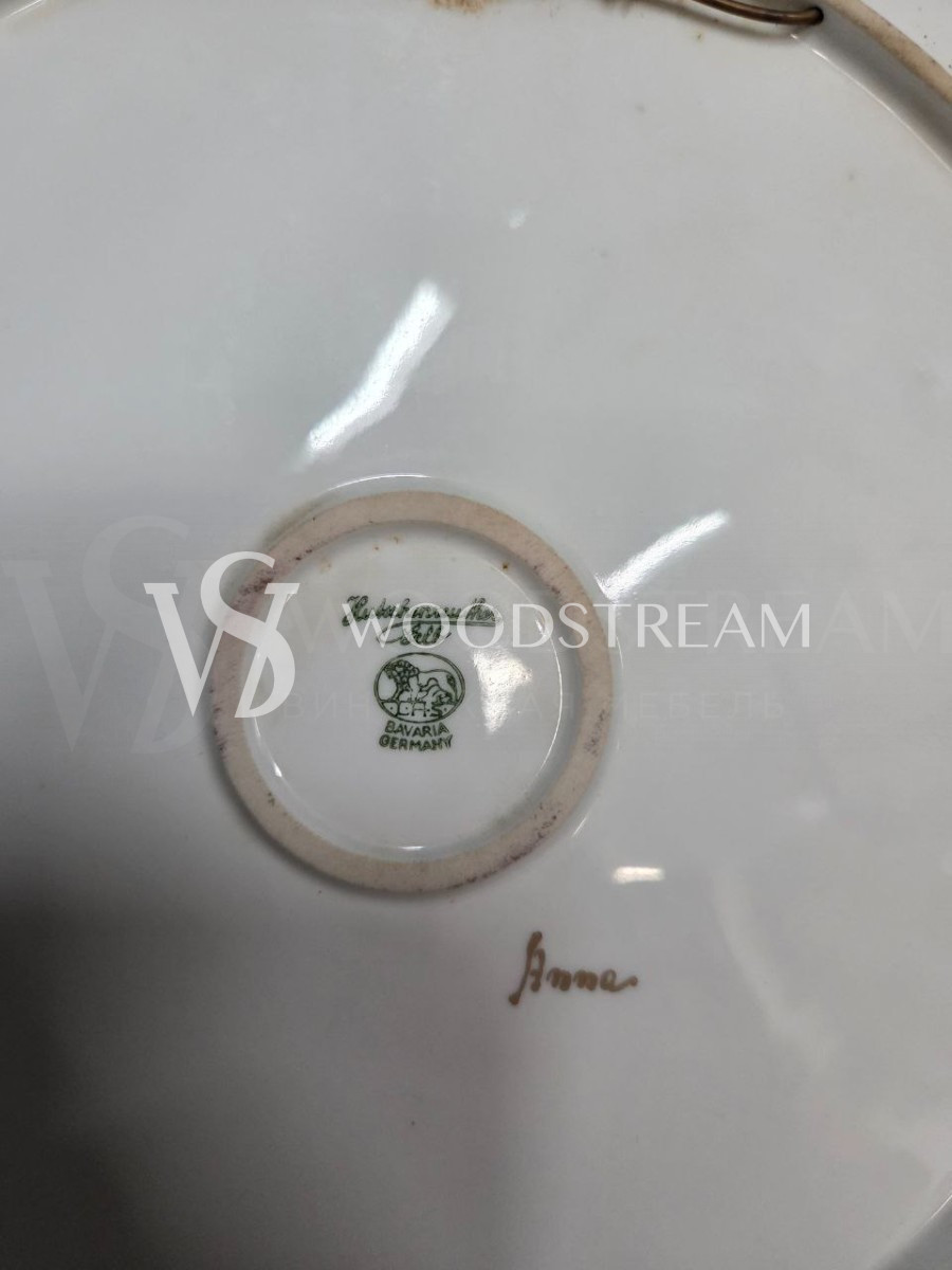 Тарелка декоративная в стиле шинуазри