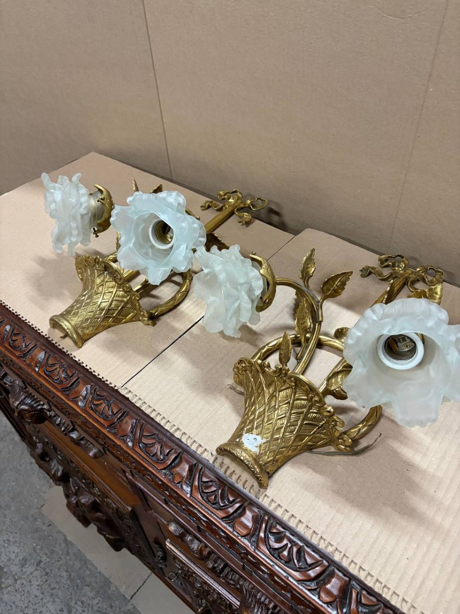 Бра в стиле Людовика XVI 2 штуки