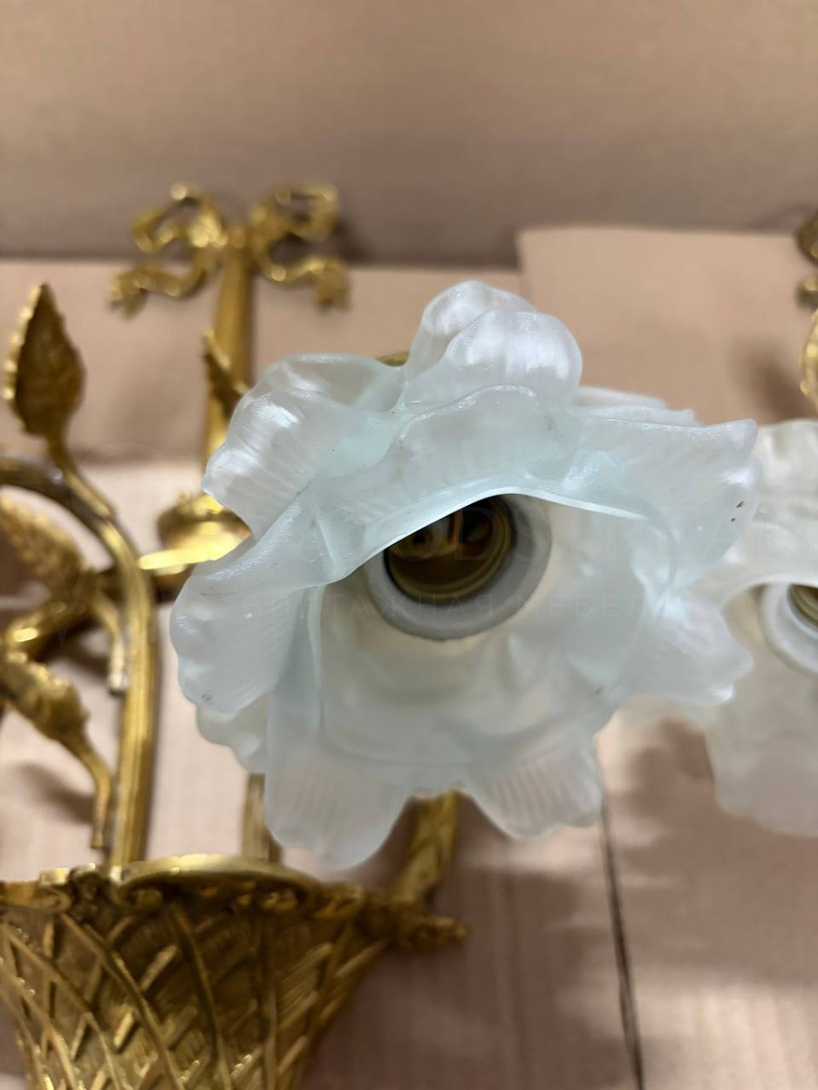 Бра в стиле Людовика XVI 2 штуки