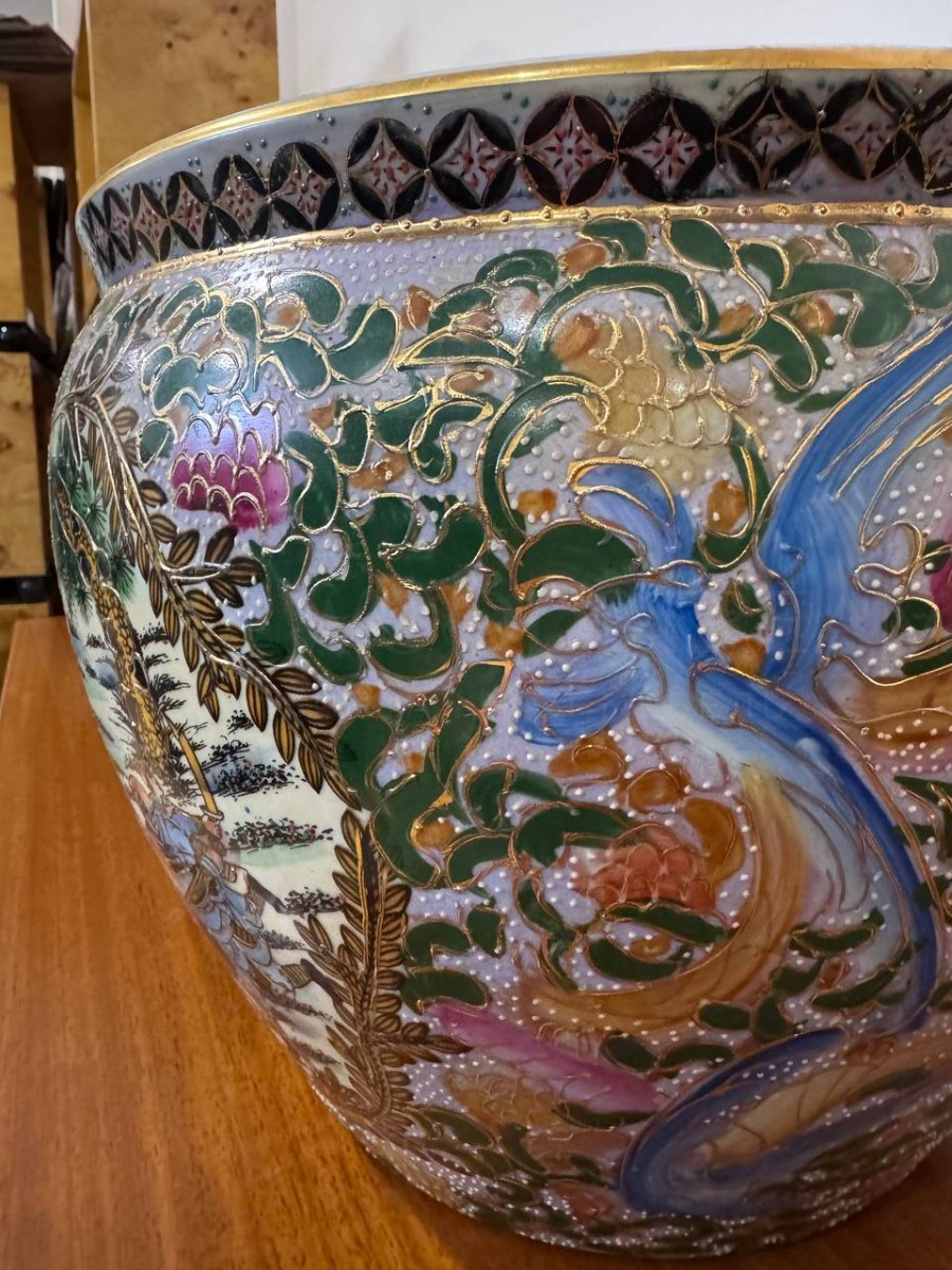 Кашпо/Вазон в стиле шинуазри 2 штуки