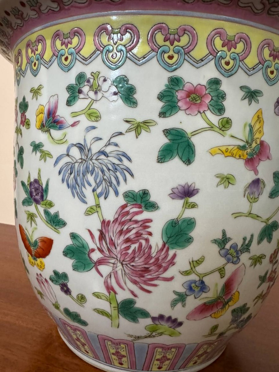 Кашпо/Вазон в стиле шинуазри 2 штуки