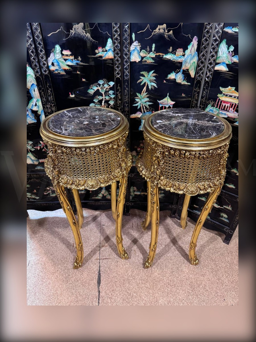 Жардиньерка/Подставка в стиле венецианского барокко 2 штуки