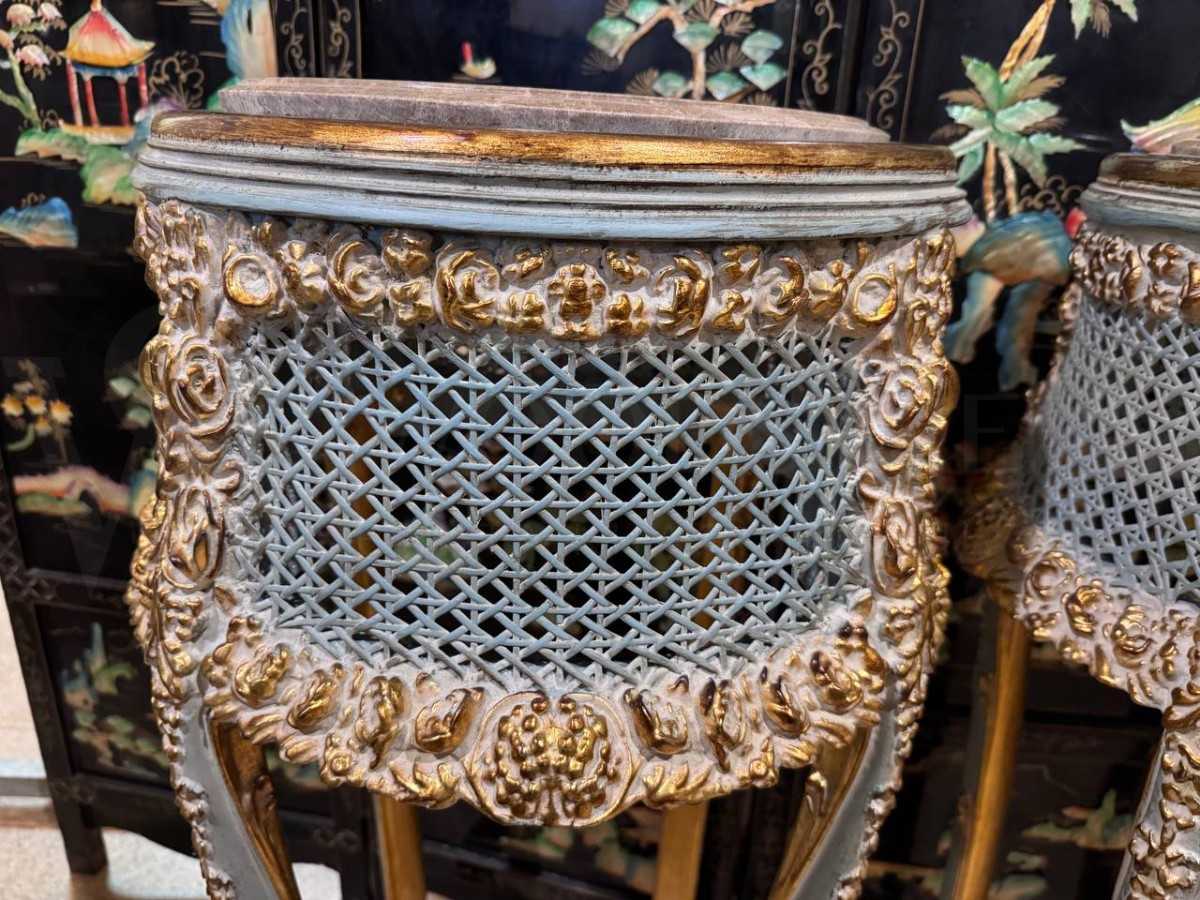 Жардиньерка/Подставка в стиле венецианского барокко 2 штуки